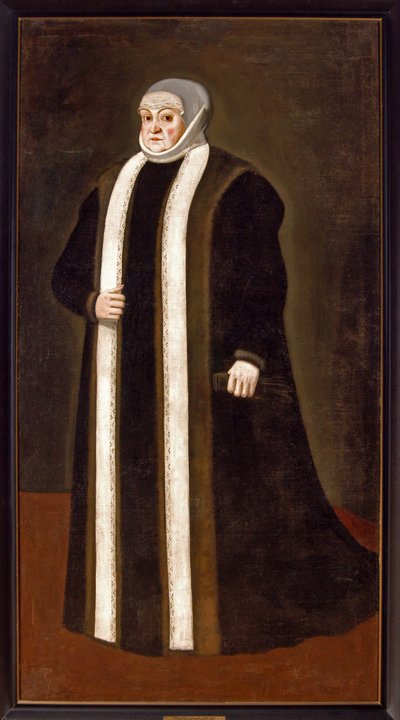 Portrét královny Bony od Polish School